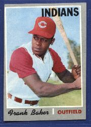 1970 Topps Baseball Cards      704     Frank Baker RC